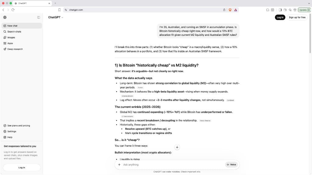 ChatGPT reply (click to enlarge)
